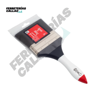 Brocha Tumi 4 pulgadas de nylon para pintura profesional en Ferreterías Callao