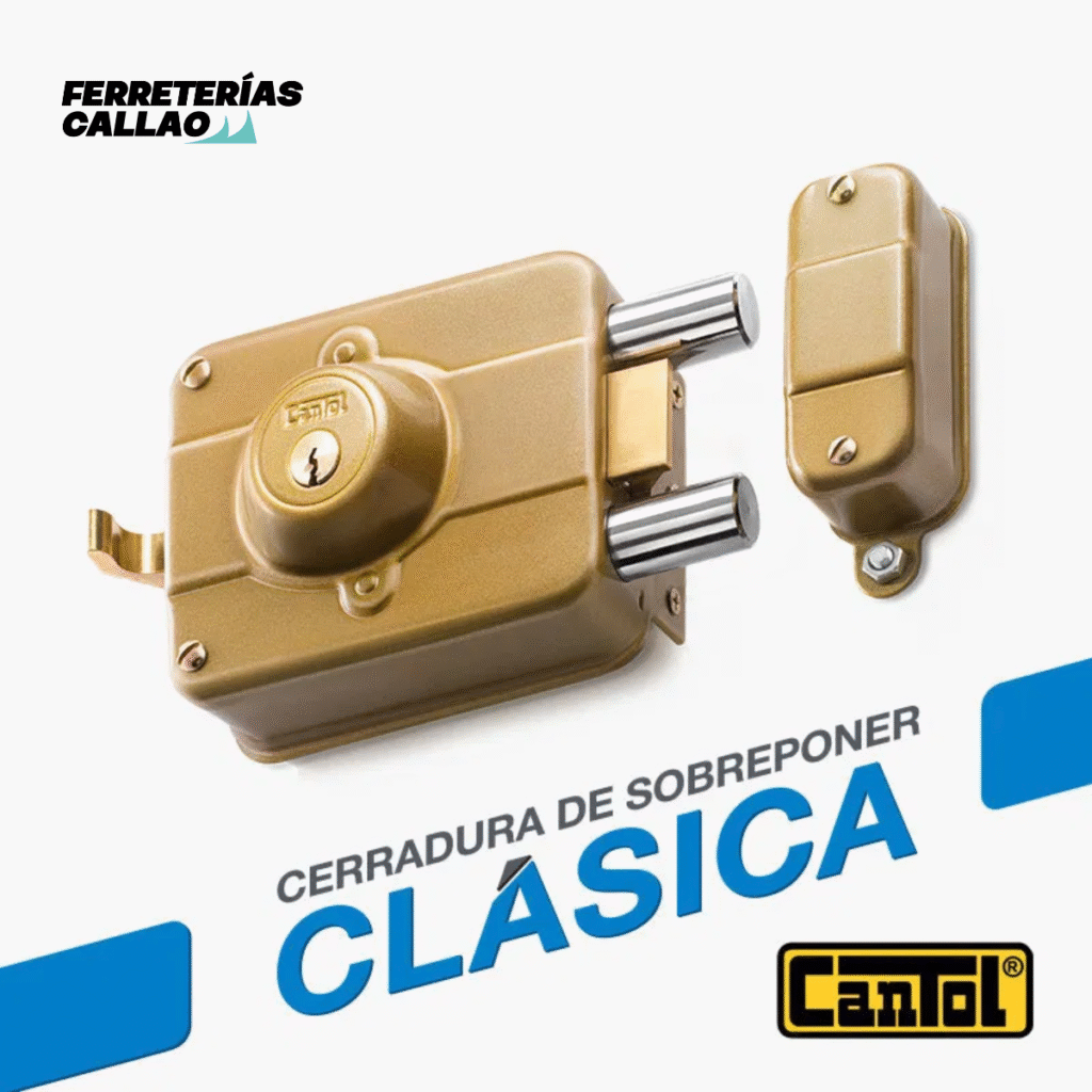 Cerradura Cantol Super 250 seguridad máxima.