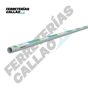 tubo pvc agua 1/2 pavco roscado para agua fría