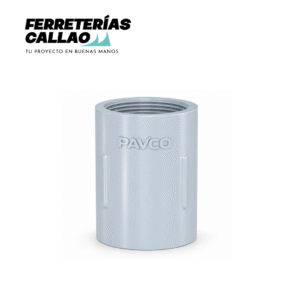 Adaptador 1/2" con Rosca PAVCO Agua PVC