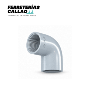 Codo 1/2" con Rosca PAVCO Agua PVC