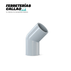 Codo 1/2" x 45° Agua PVC