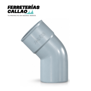 Codo 45° x 4" Desagüe PVC PAVCO