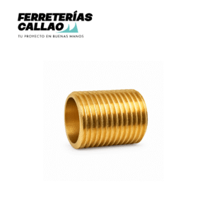 Niple de Bronce 1/2" x 1"