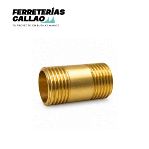 Niple de Bronce 1/2" x 2"