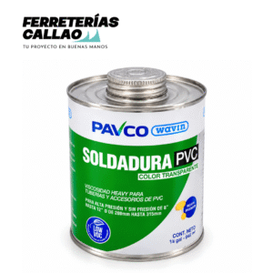 Pegamento PVC PAVCO 1/4 Galón Transparente
