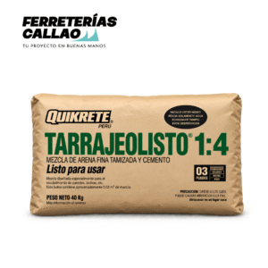 Tarrajeolisto 1:4 Quikrete Bolsa 40kg