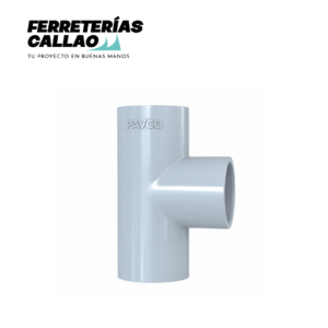 Tee 1/2" PAVCO Agua PVC