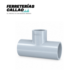 Tee con Reducción 3/4" x 1/2" PAVCO Agua PVC