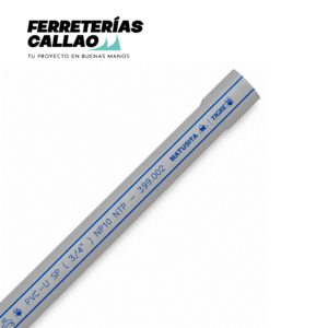 Tubo Luz Matusita Tigre PVC 3/4"