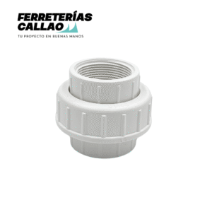 Unión Universal PVC 1 1/2" para Agua con Rosca